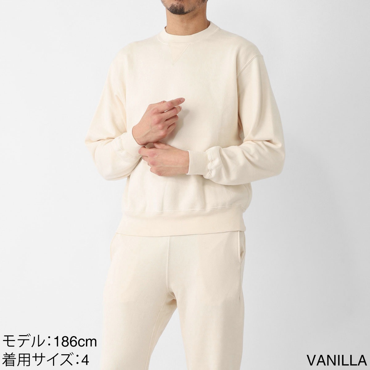 LIFiLL リフィル スウェットシャツ/COTTONY BASIC SWEAT コットニー 裏 