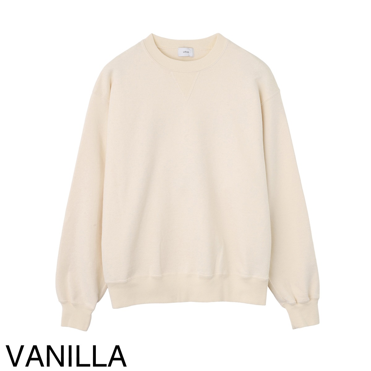 [あす着] リフィル LIFiLL スウェットシャツ メンズ レディース COTTONY BASIC SWEAT コットニー 裏毛 プルオーバー 【国内正規品】 LIFiLL リフィル スウェットシャツ/COTTONY BASIC SWEAT コットニー 裏