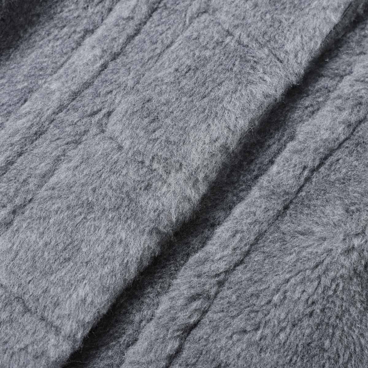 マックスマーラ　リバーシブル　ボア　もこもこ　フーデッドブルゾン　Lサイズ マックスマーラ リバーシブル ボア もこもこ フーデッドブルゾン L