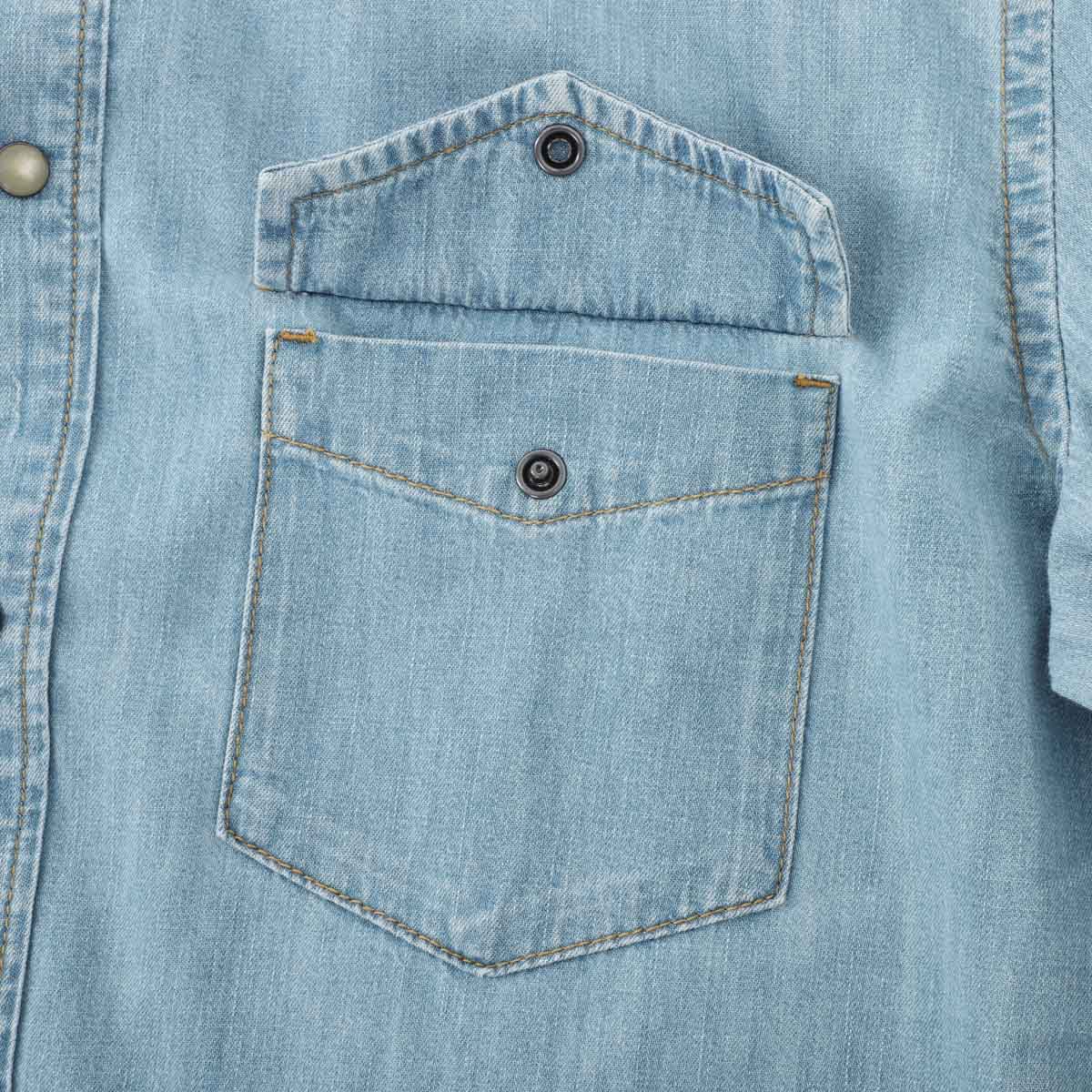 【訳あり】【アウトレット】JACOB COHEN ヤコブコーエン デニムシャツ/ウエスタンシャツ/CAMICIA WESTERN メンズ