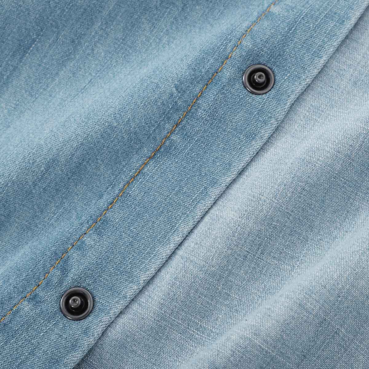 【訳あり】【アウトレット】JACOB COHEN ヤコブコーエン デニムシャツ/ウエスタンシャツ/CAMICIA WESTERN メンズ