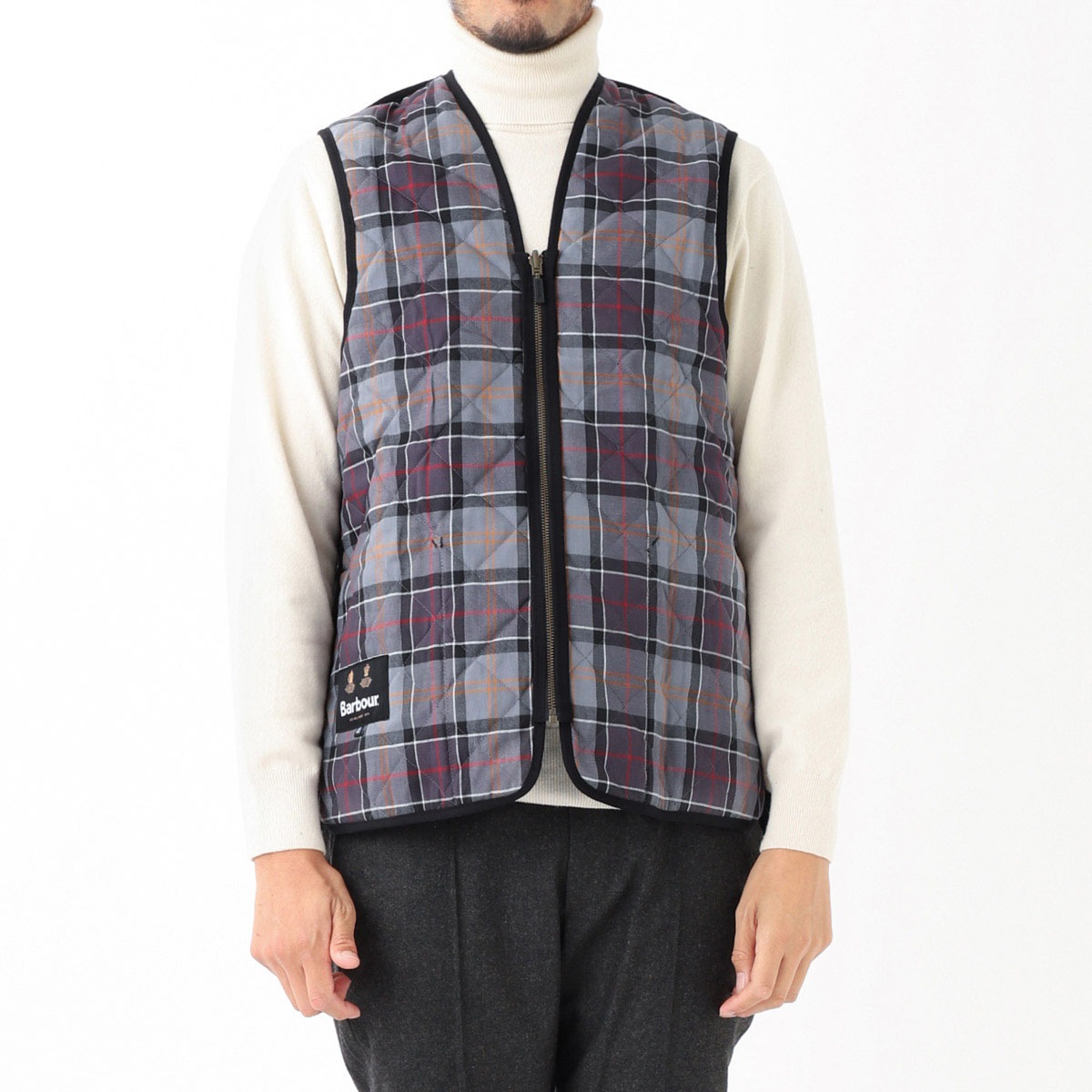 Barbour バブアー 中綿入りベスト/ジレ/QUILTED WAISTCOAT/ZIP-IN LINER メンズ