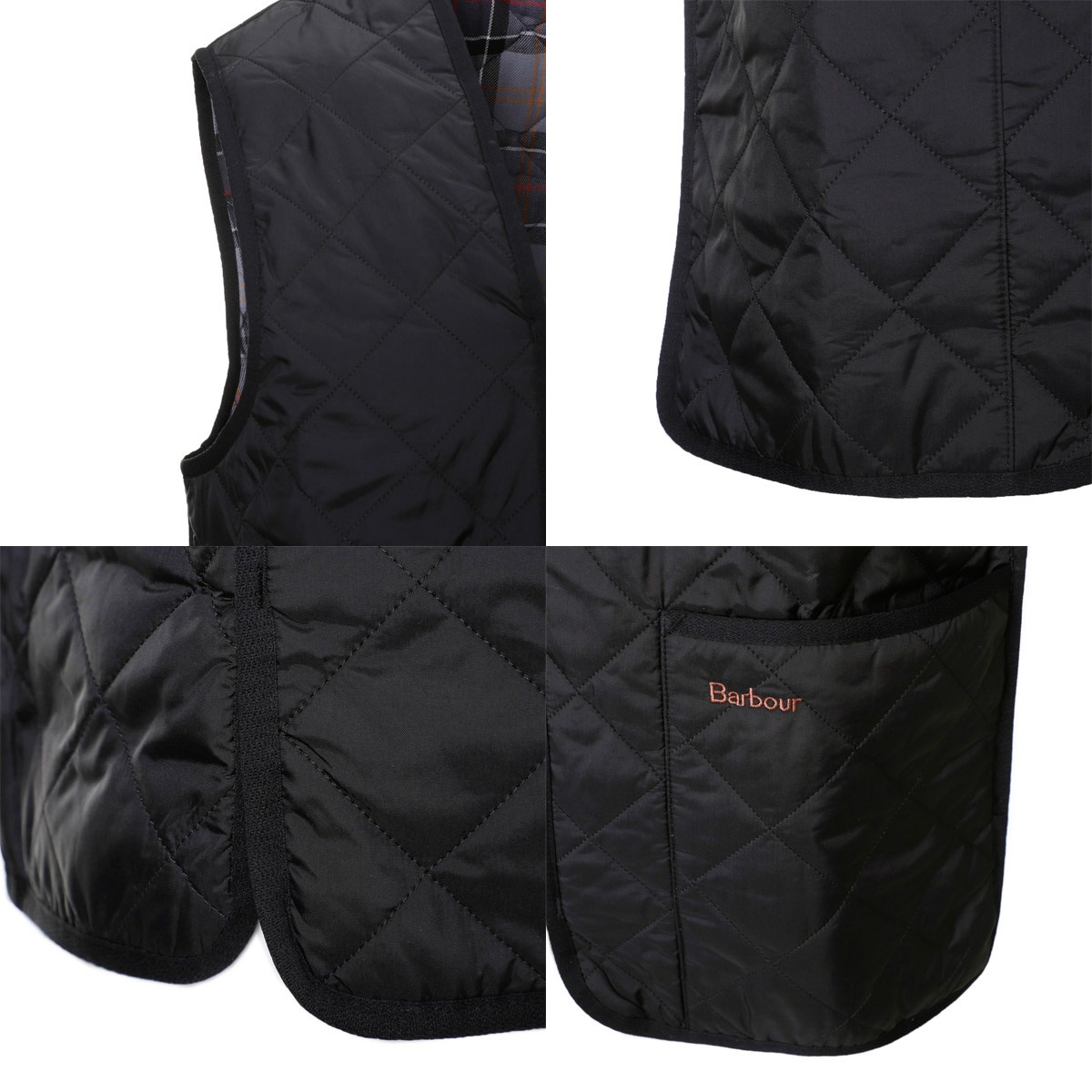 Barbour バブアー 中綿入りベスト/ジレ/QUILTED WAISTCOAT/ZIP-IN LINER メンズ