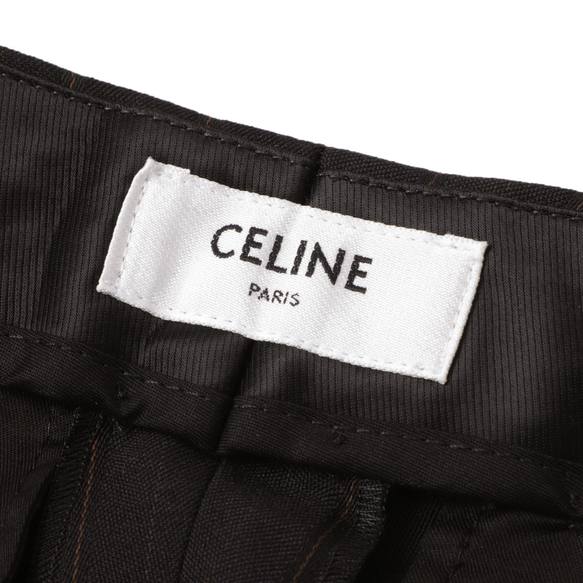 美品 CELINE 20AW キュロットパンツ / ダイアゴナルウール 44 アウトレット】【ラスト1点】CELINE セリーヌ ウールパンツ/PANTALON