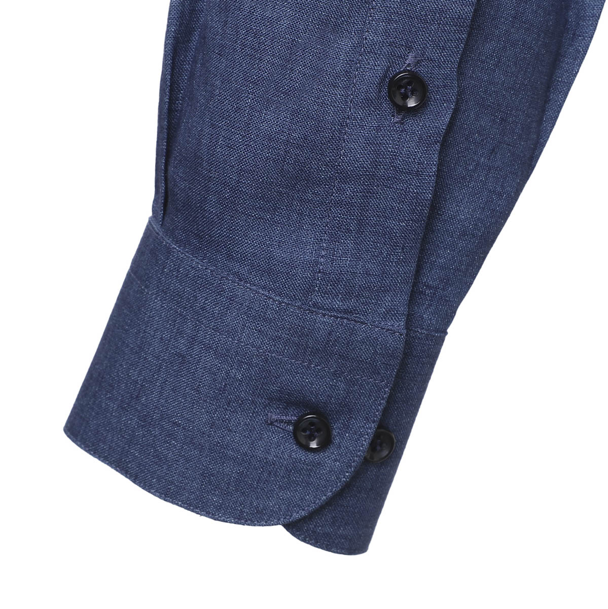 GALLIA ガッリア ホリゾンタルカラー リネンシャツ【大きいサイズあり】 メンズ