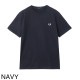 『ネコポス対応(1点まで)』FRED PERRY フレッドペリー クルーネックTシャツ/CREW NECK T-SHIRT M1600V メンズ