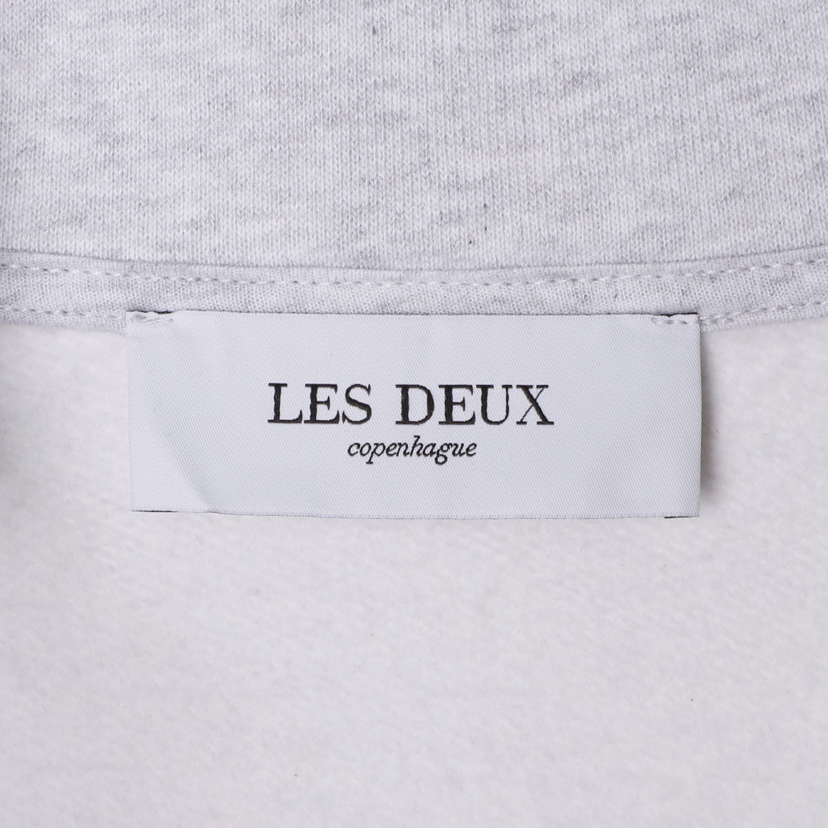 【アウトレット】【ラスト1点】Les Deux レドゥ ハーフジップ スウェット/CREW HALF-ZIP SWEATSHIRT メンズ