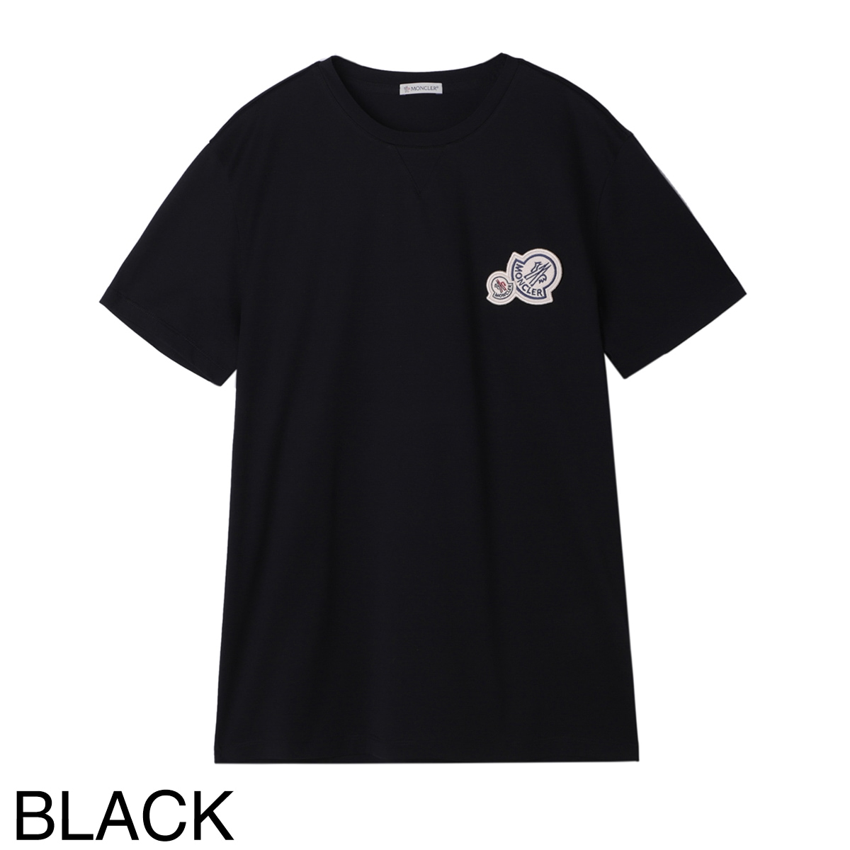 MON CLER 黒 Tシャツ ブラック Moncler x FRGMT Tシャツ : Moncler x FRGMT 向けの