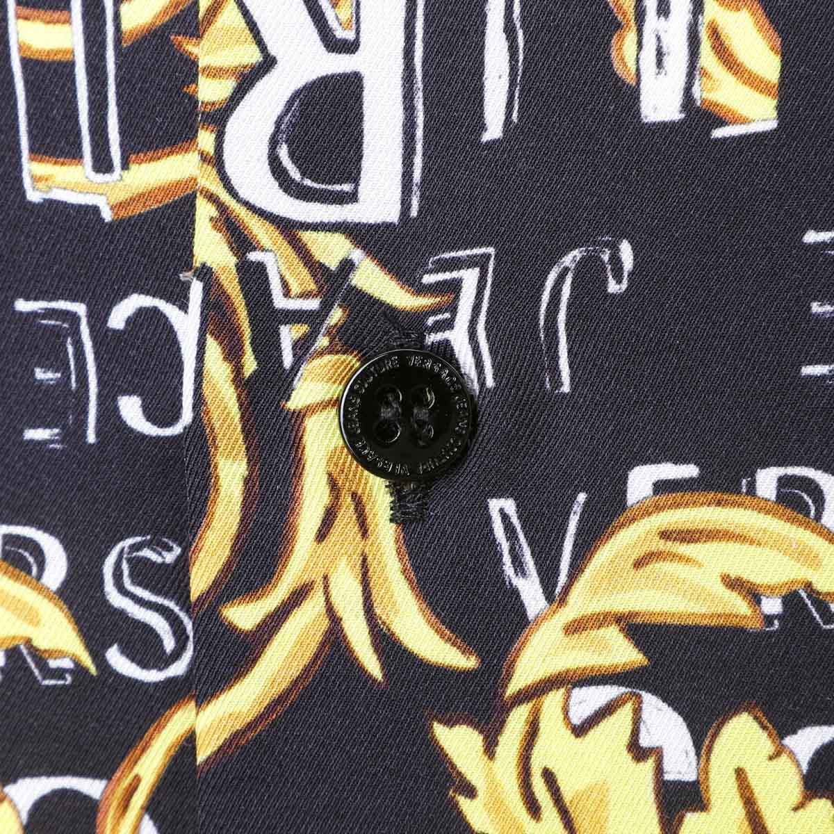 ヴェルサーチ パンツ ロング ロゴ コットン オレンジ 28 42 Versace ヴェルサーチェ バロッコ シルエット シルクショートパンツ