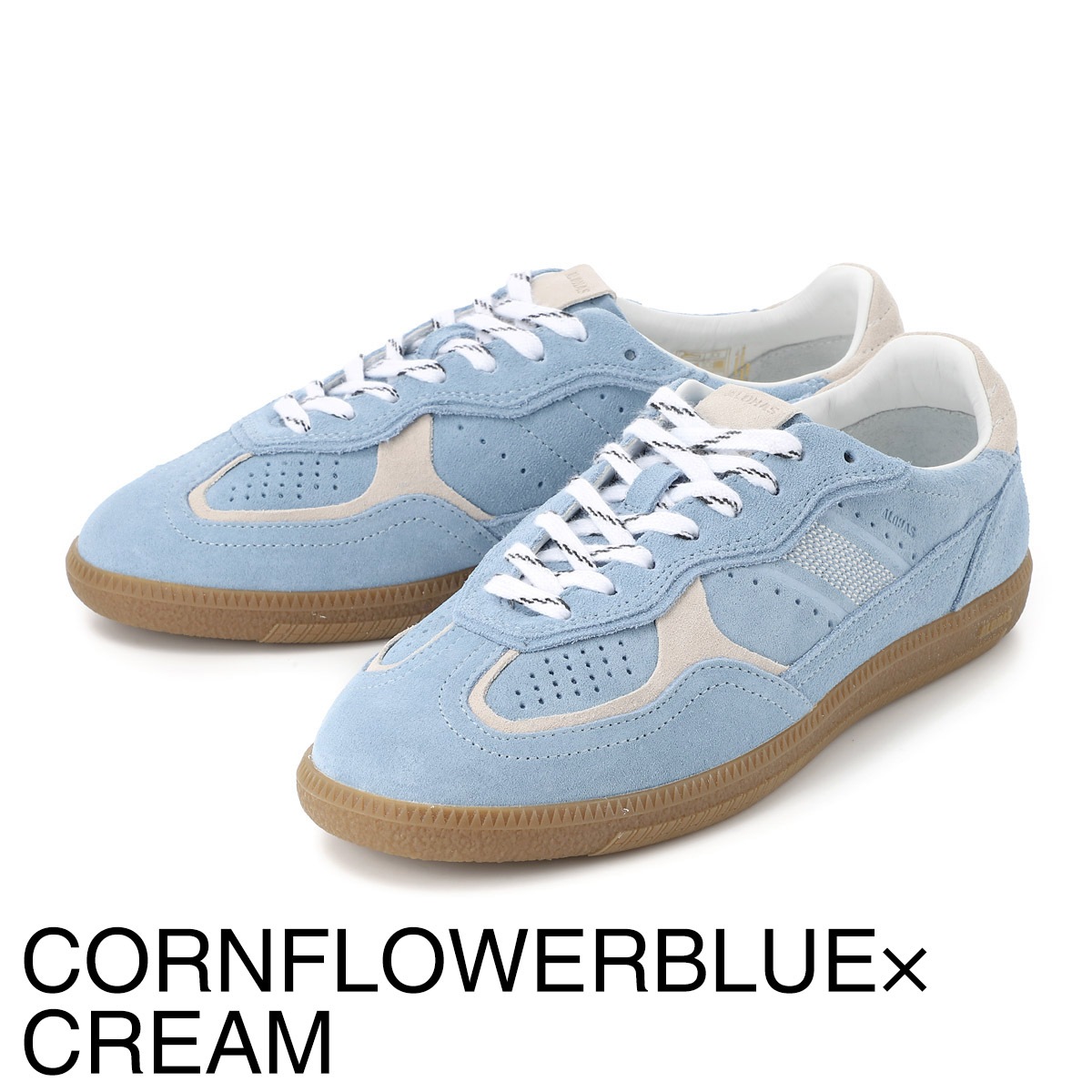 ALOHAS アロハス スニーカー/TB.490 Rife Leather Sneakers スエード ロートップ ラバーソール【大きいサイズあり】 レディース