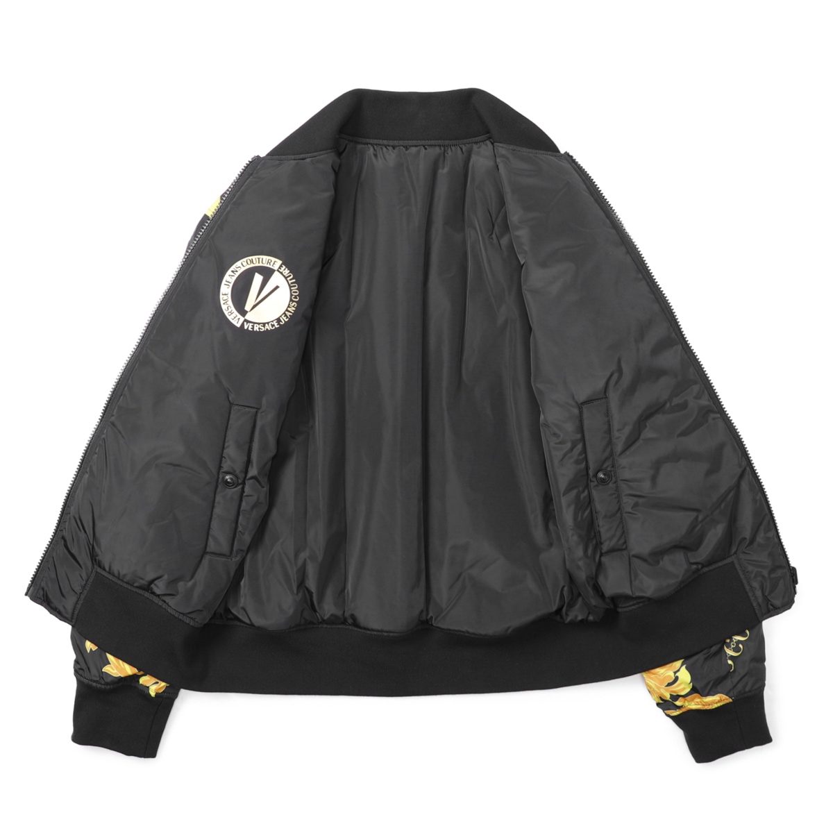 VERSACE JEANS COUTURE ヴェルサーチェ 中綿入り ブルゾン
