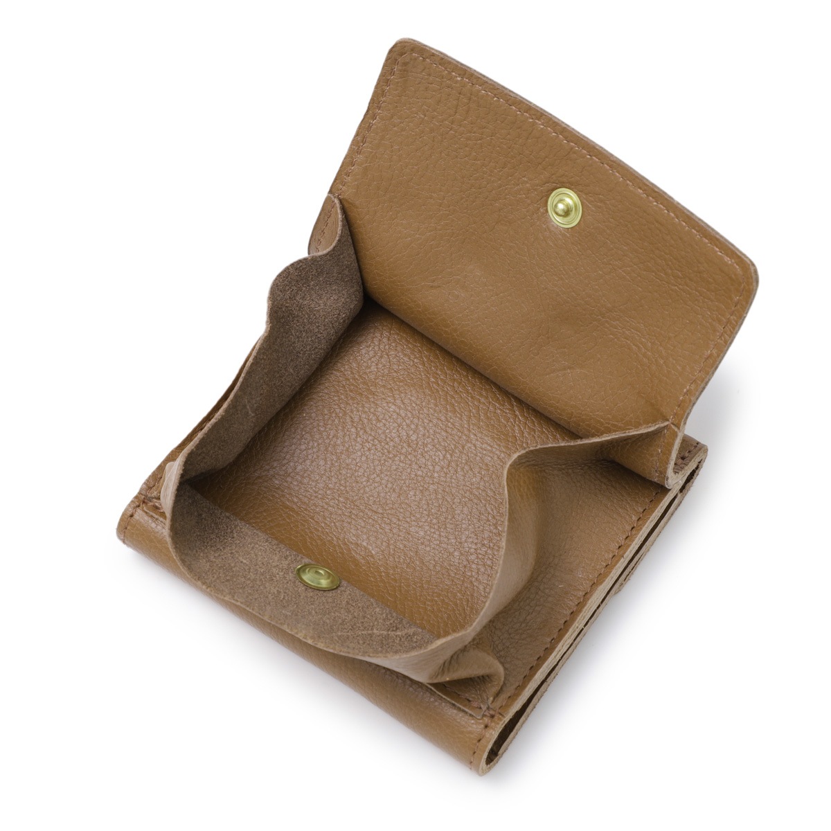 IL BISONTE イルビゾンテ 3つ折り財布 小銭入れ付き/コンパクト