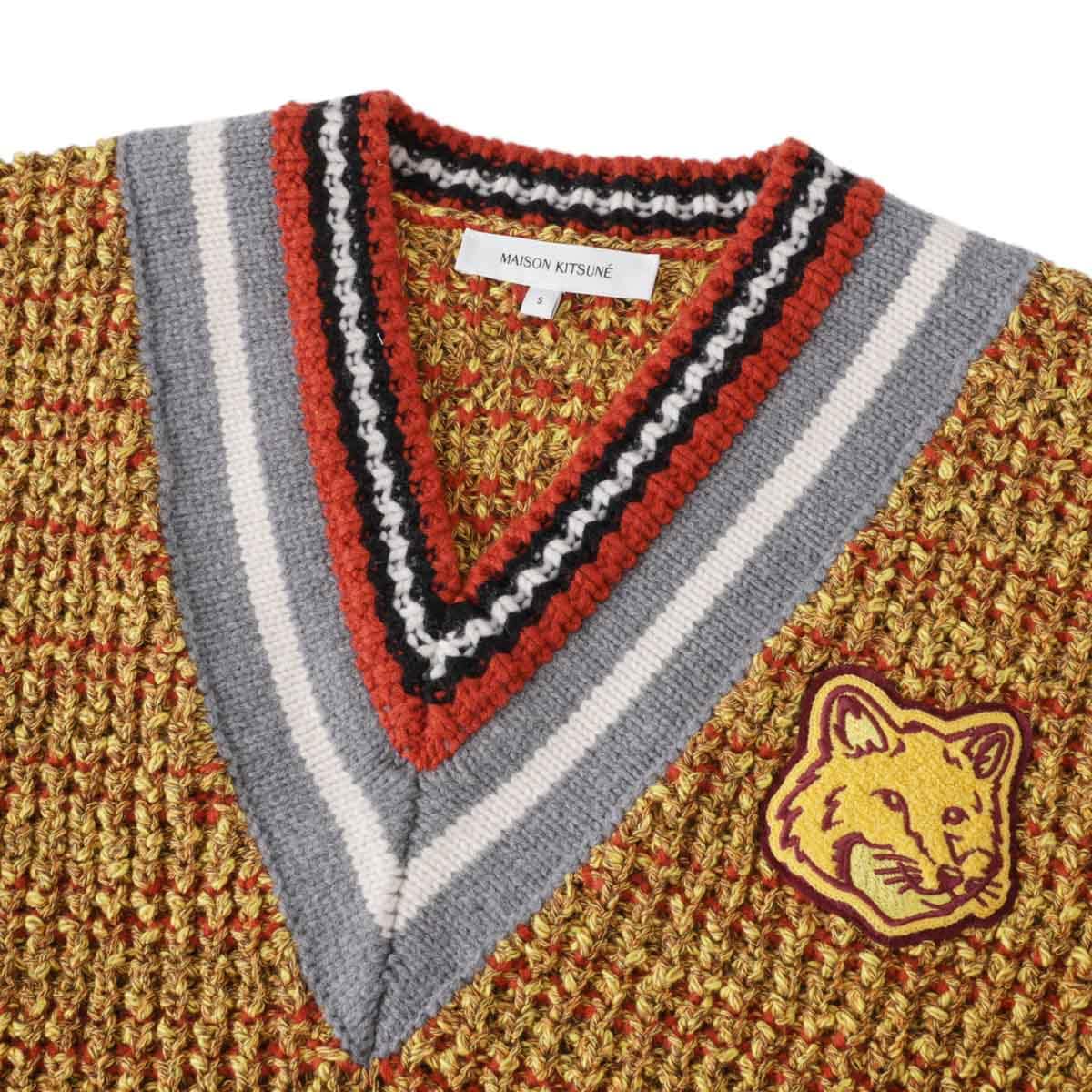 Rietveld@Maison Kitsune メゾンキツネ MAISON KITSUNE メゾンキツネ ニット セーター メンズ レディース