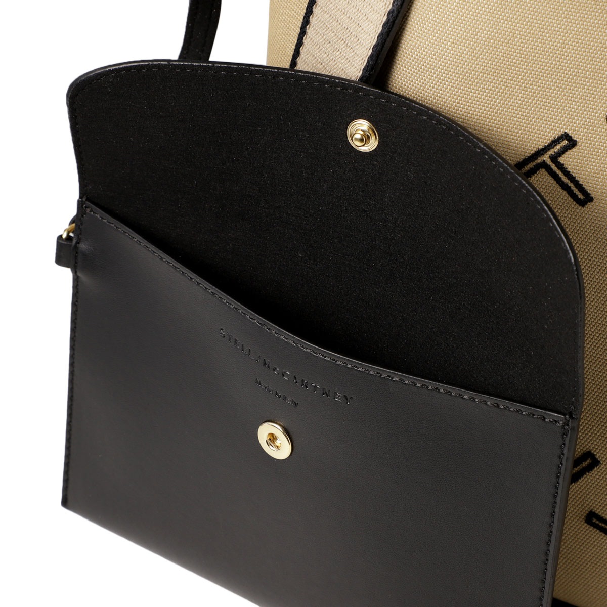 【アウトレット】STELLA McCARTNEY ステラマッカートニー トートバッグ 2WAY/ショルダーバッグ/CROSSBODY BAG EMBROIDERED LOGO ON ECO レディース