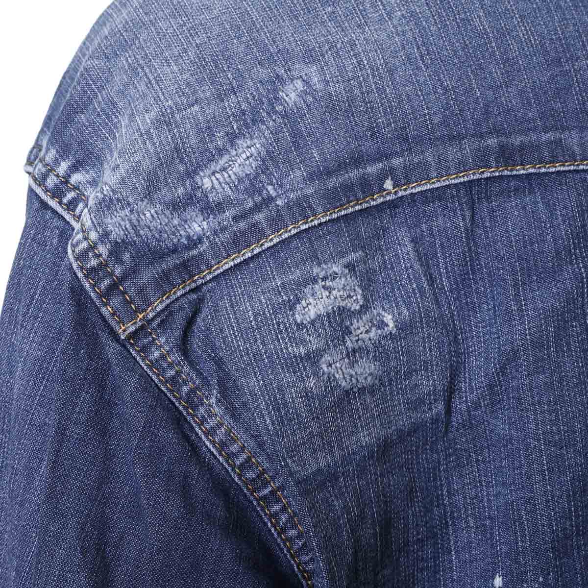 アウトレット】DSQUARED2 ディースクエアード デニムシャツ/D2