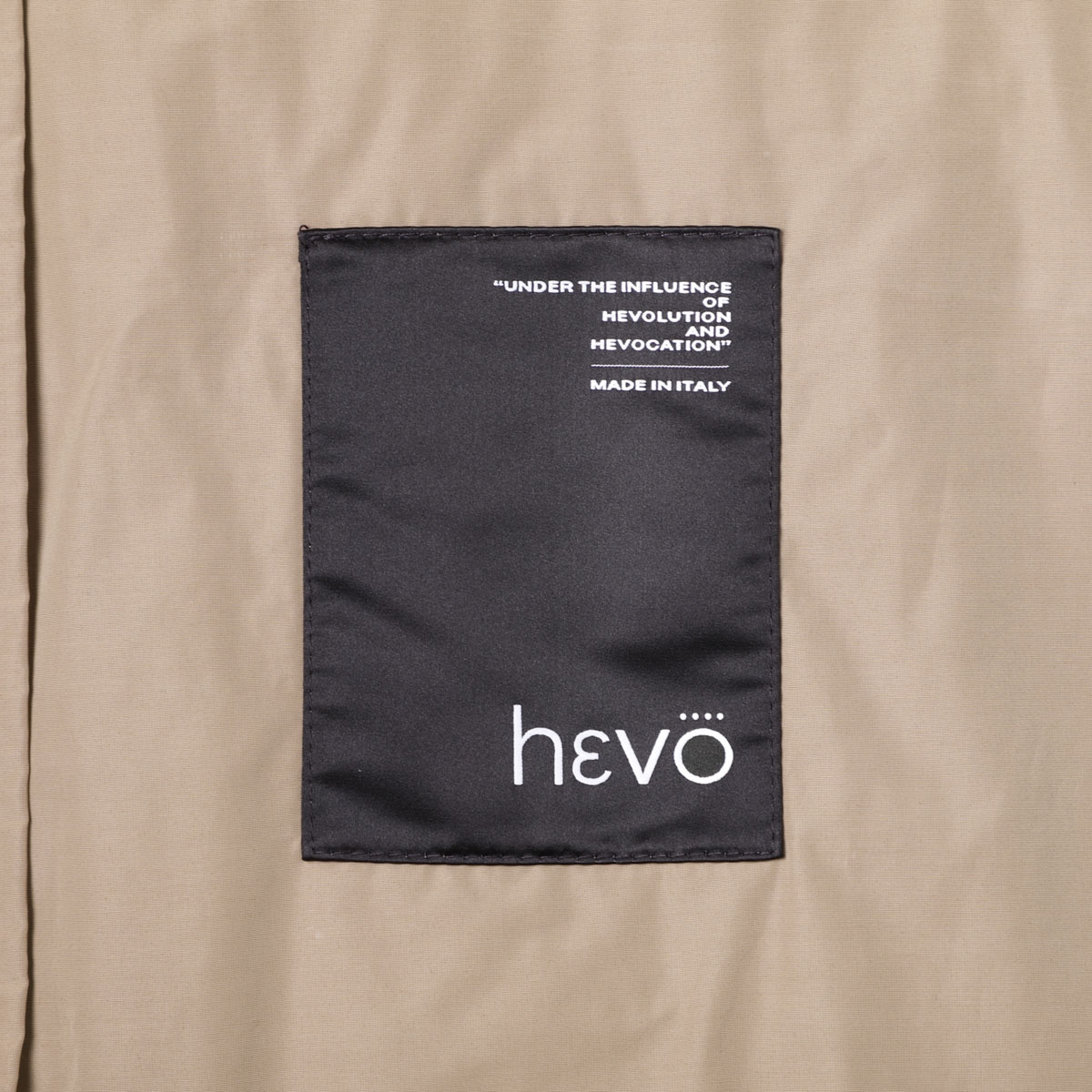 アウトレット】HEVO イーヴォ シングルコート/ステンカラーコート