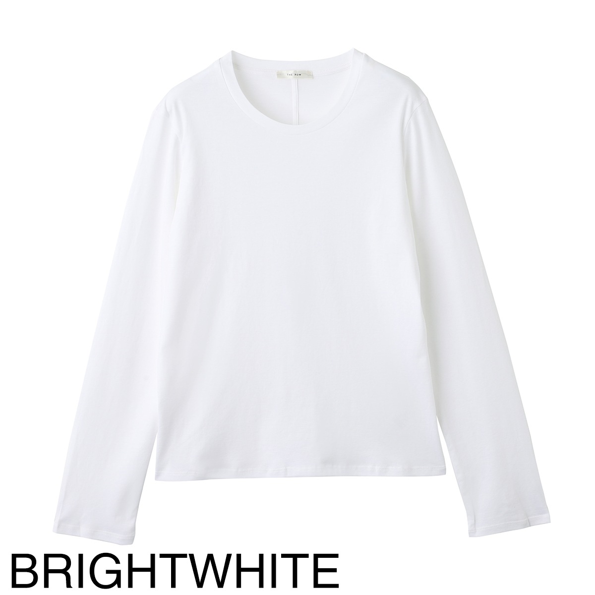 THE ROW ザ ロウ クルーネック 長袖Tシャツ/SHERMAN TSHIRT レディース