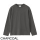 『ネコポス対応(1点まで)』LIFiLL リフィル クルーネック 長袖Tシャツ/ロングスリーブTシャツ/COTTONY SIDE SLIT LONGSLEEVE TEE コットニー 天竺 スリット 【国内正規品】
