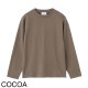 『ネコポス対応(1点まで)』LIFiLL リフィル クルーネック 長袖Tシャツ/ロングスリーブTシャツ/COTTONY SIDE SLIT LONGSLEEVE TEE コットニー 天竺 スリット 【国内正規品】