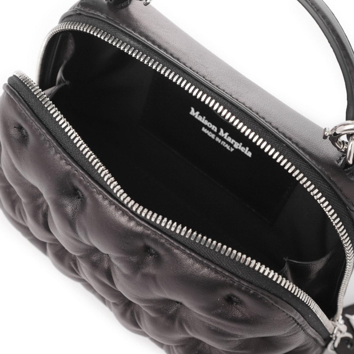 【訳あり】【アウトレット】Maison Margiela メゾンマルジェラ ハンドバッグ 2WAY/ショルダーバッグ/GLAM SLAM EMBROIDERY TRAPEZOID BAG グラム スラム