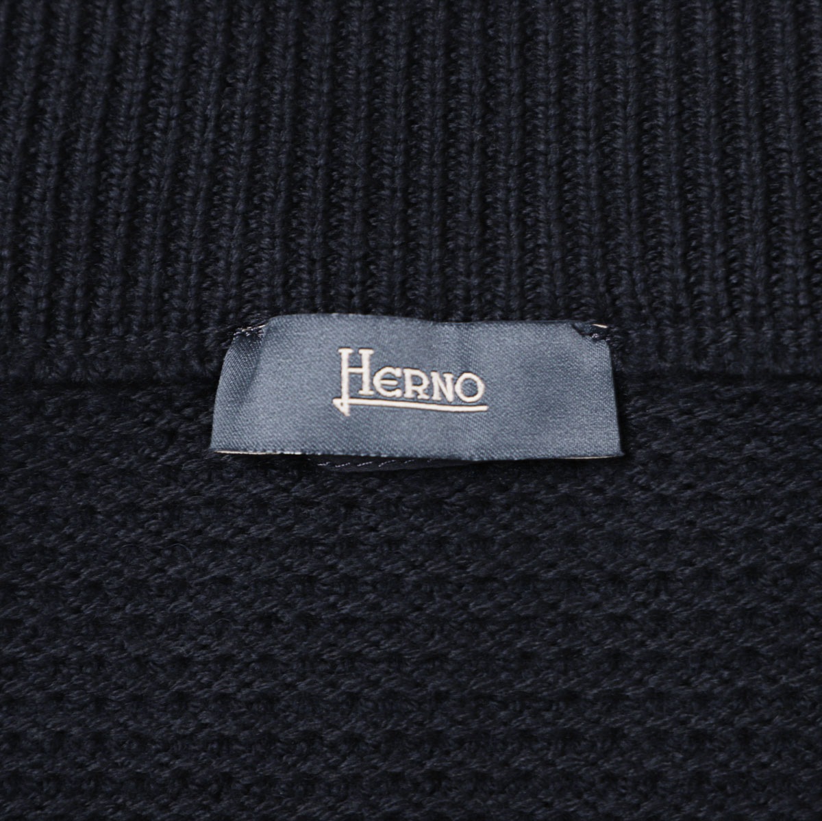 【アウトレット】HERNO ヘルノ ダウン切り替え ジップアップ カーディガン【大きいサイズあり】 メンズ