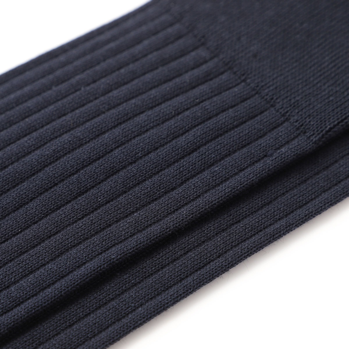 【ネコポス対応(2点まで)】MODERN B. モダンブルー 靴下/ソックス/スビンゴールド ワイドリブ 中薄 相当サイズ 25-26cm【返品交換不可】 メンズ