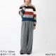 MAISON KITSUNE メゾンキツネ クルーネックニット/BOLD FOX HEAD PATCH COMFORT RIBBED JUMPER WITH ST レディース