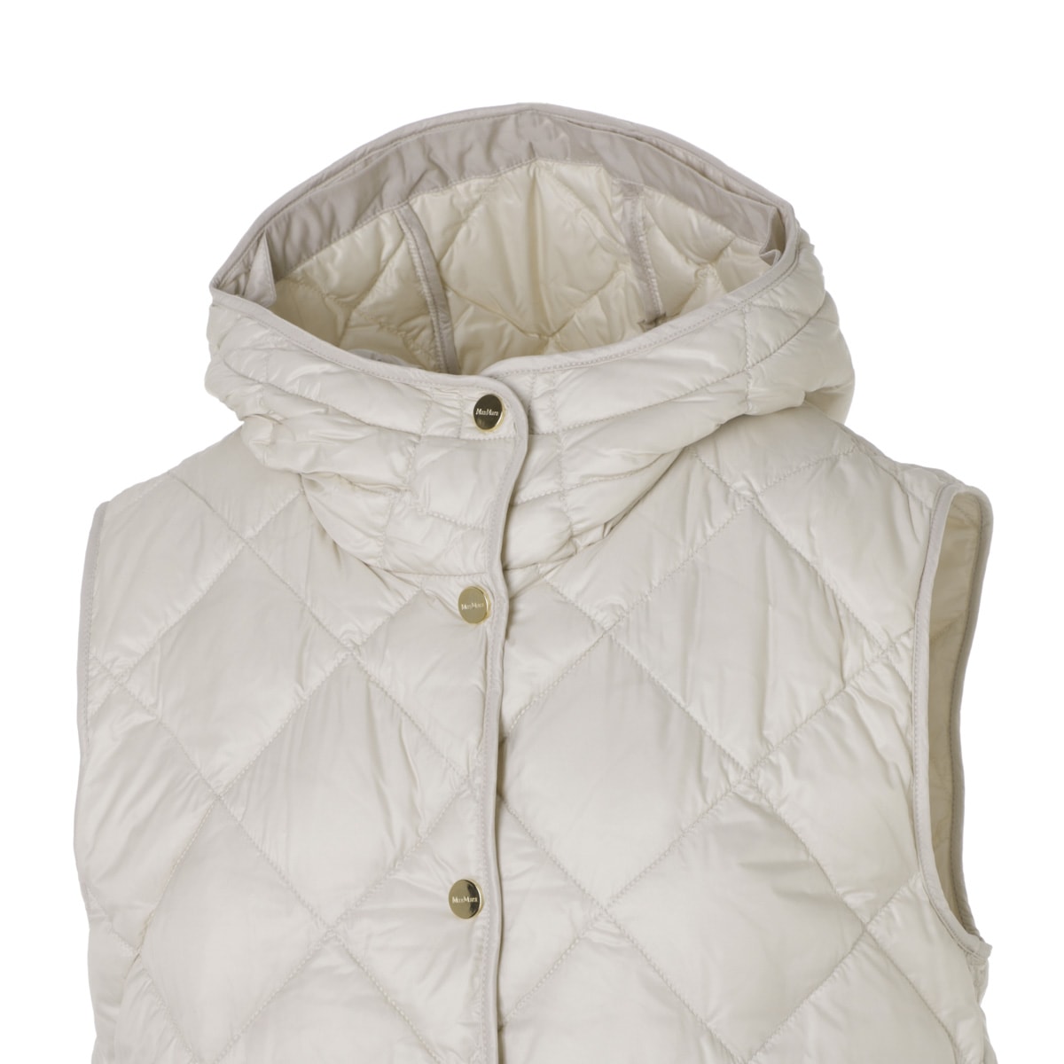 アウトレット★Max Mara★trefa ロゴダウンベスト アウトレット】【ラスト1点】【訳あり】 MAX MARA THE CUBE