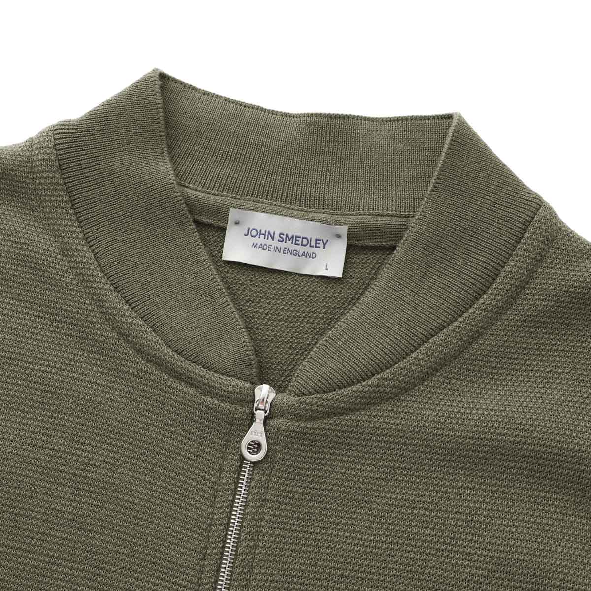 JOHN SMEDLEY ジョンスメドレー ジップアップ ニットブルゾン/16