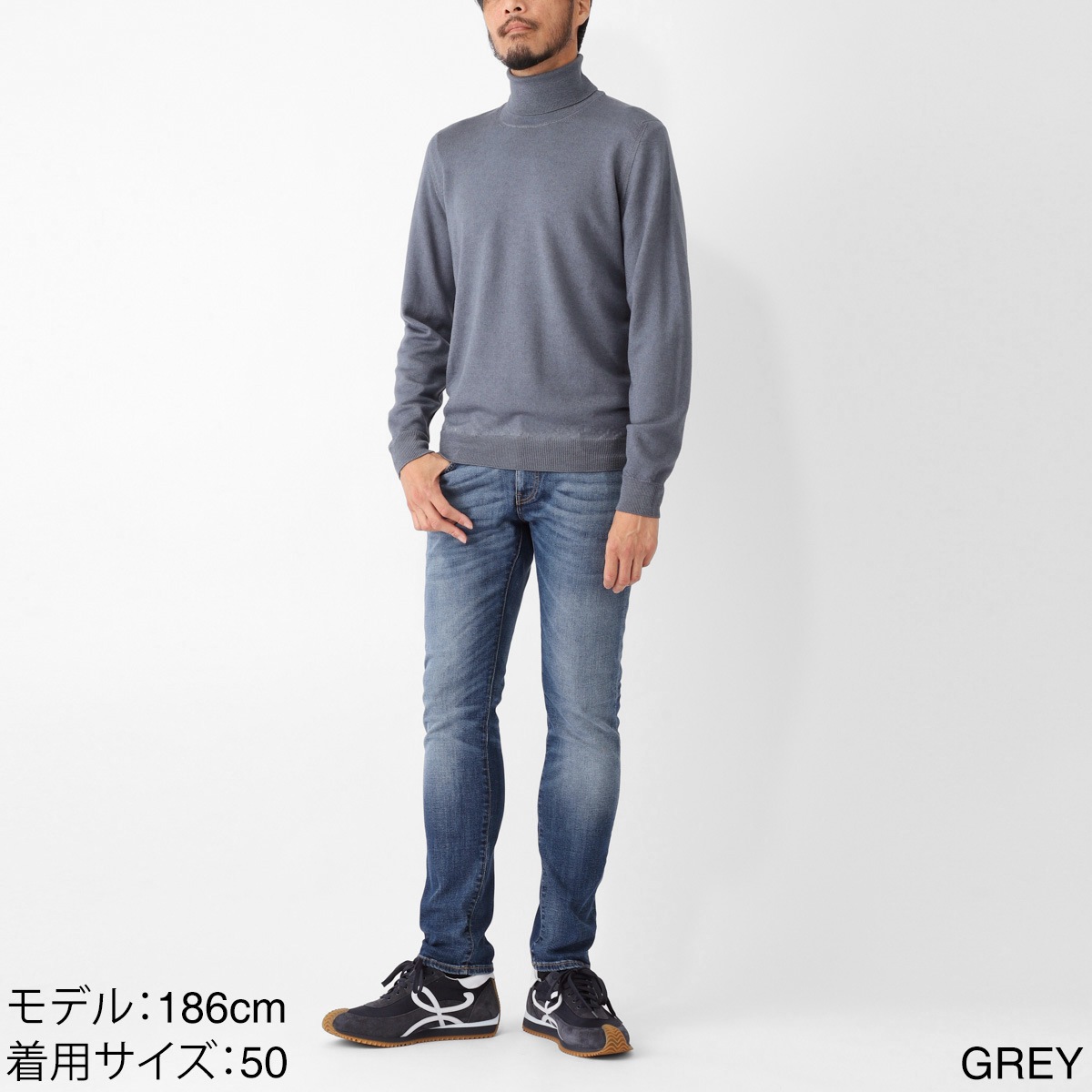 DRUMOHR ドルモア タートルネックニット/Dolcevita ML【大きいサイズあり】 メンズ