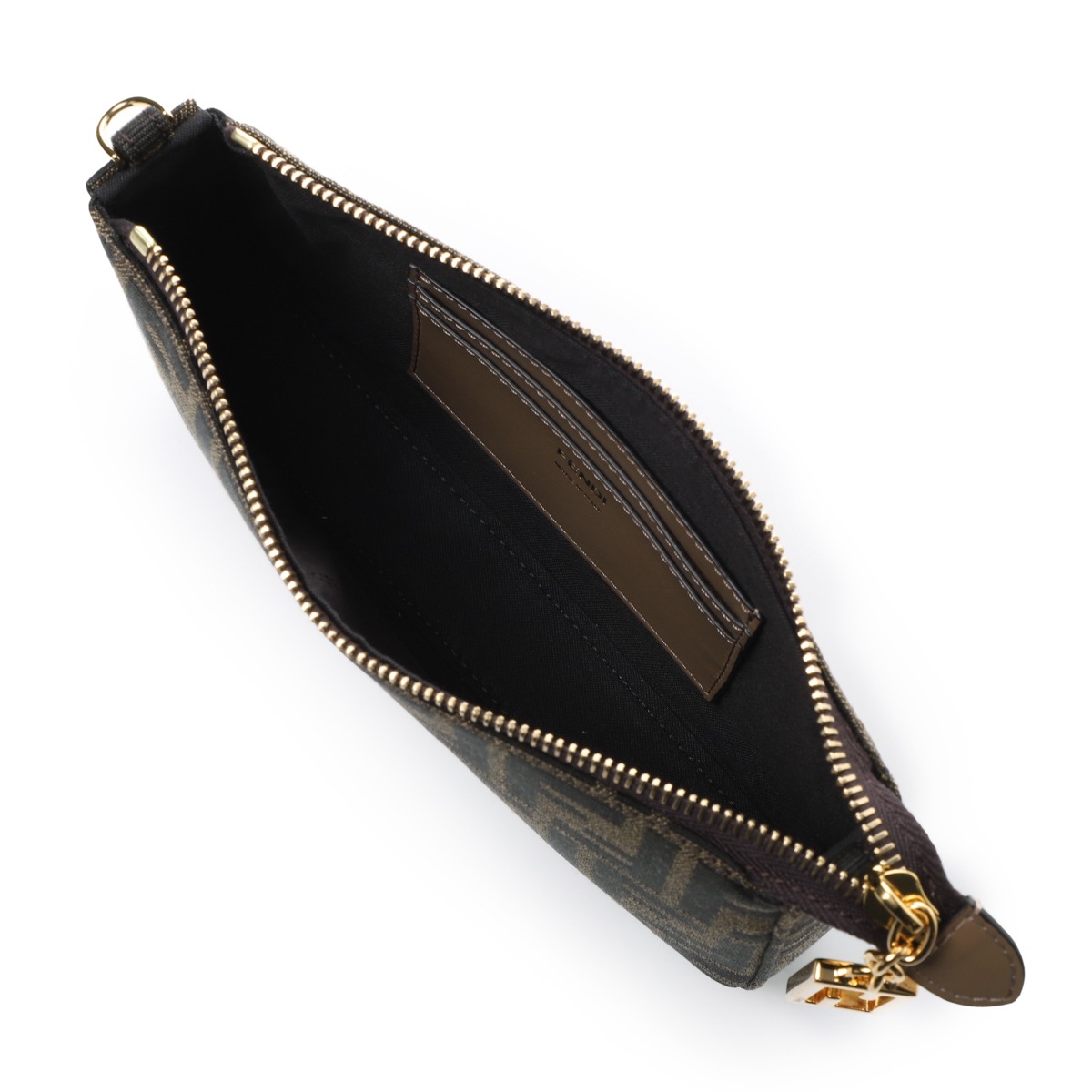 FENDI フェンディ チェーン付き クラッチバッグ/ショルダーバッグ