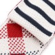 【アウトレット】THOM BROWNE. トムブラウン ネクタイ【剣先幅:5cm】/KNIT TIE W 4BAR & GINGHAM CHECK JACQUARD IN SILK メンズ