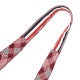 【アウトレット】THOM BROWNE. トムブラウン ネクタイ【剣先幅:5cm】/KNIT TIE W 4BAR & GINGHAM CHECK JACQUARD IN SILK メンズ