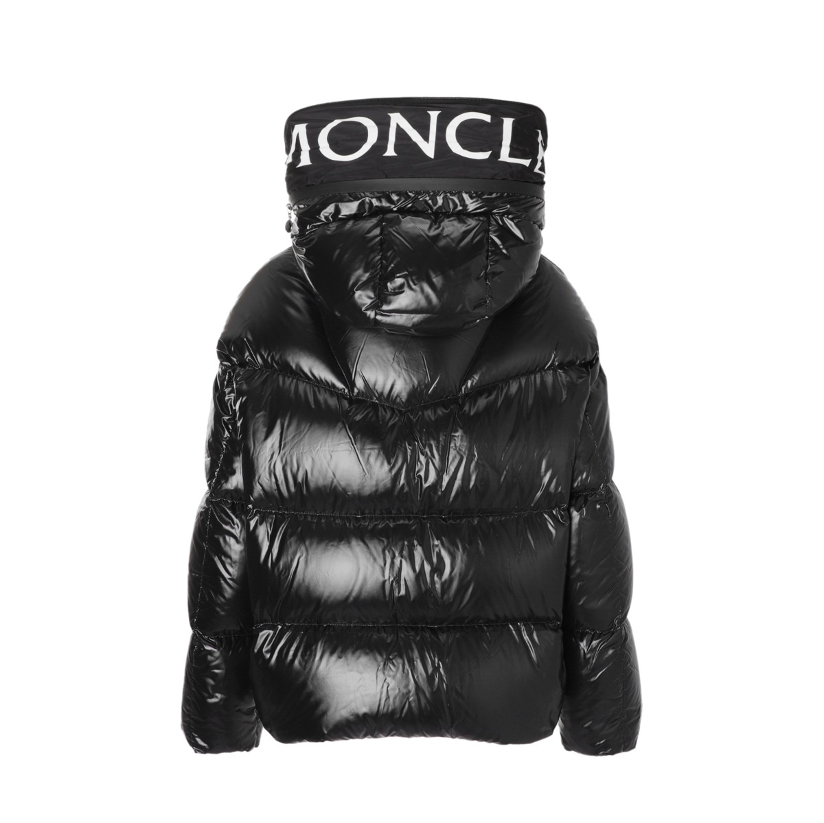 【ふくまる】モンクレール ベルベット ダウンコート ロゴ レディース3 MONCLER モンクレール ダウンコート レディース ダウン ロング