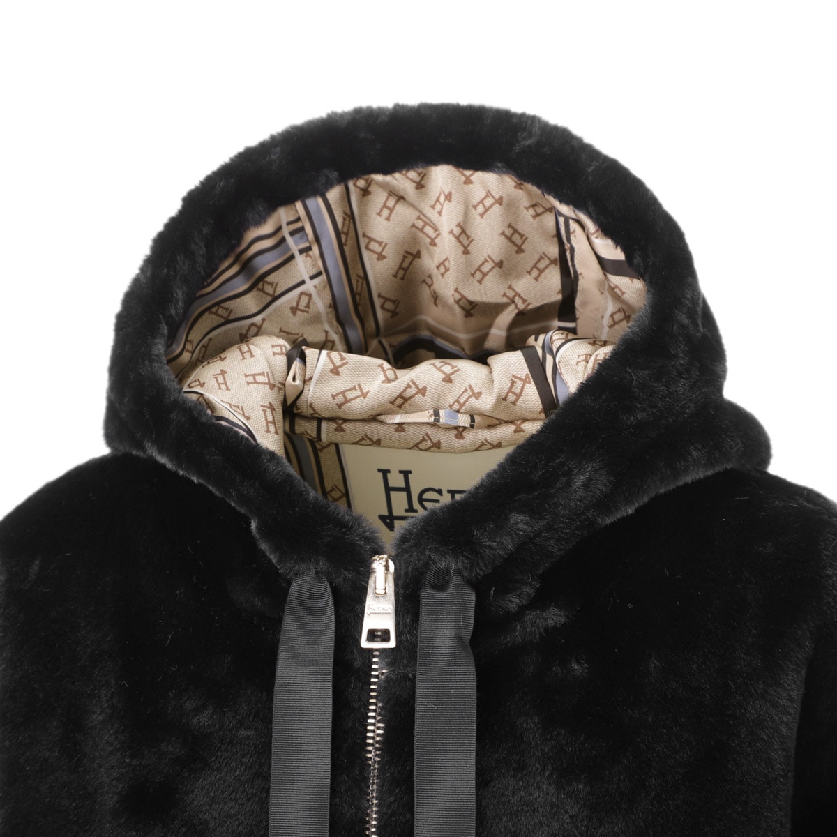 アウトレット】【ラスト1点】HERNO ヘルノ ボアジャケット/SOFT