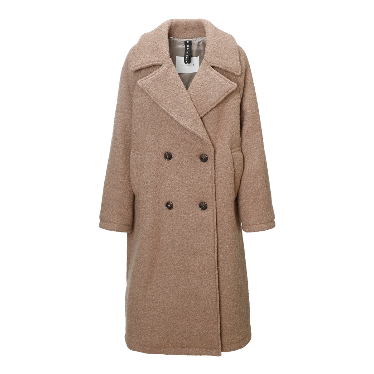 マッキントッシュ レディース コート ダブルフェイス ウール グレー M