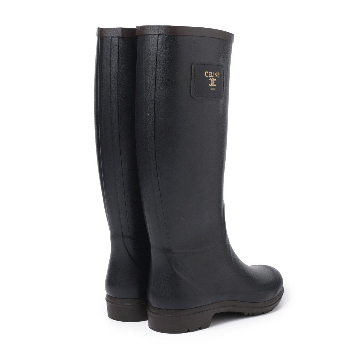 アウトレット】CELINE セリーヌ レインブーツ/HIGH BOOT 35 レディース