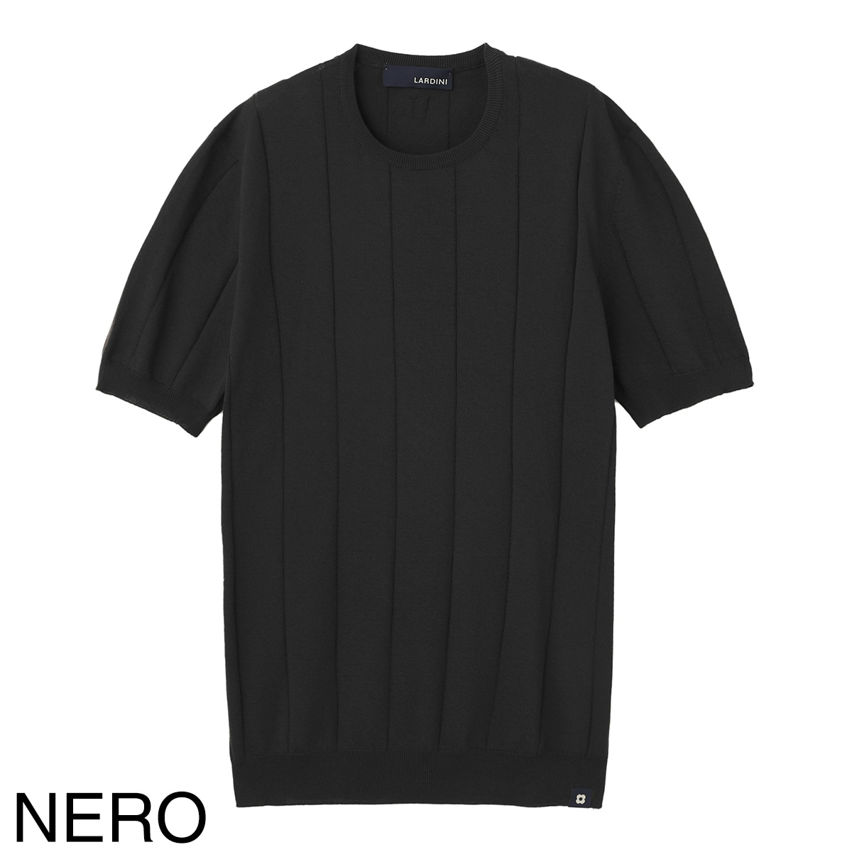 アウトレット】【ラスト1点】LARDINI ラルディーニ クルーネック 半袖