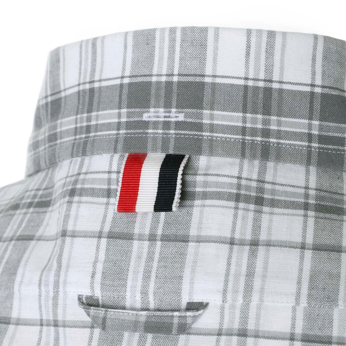 THOM BROWNE トムブラウン チェック フランネル ボタンダウンシャツ THOM BROWNE / トムブラウン | チェック フランネル ボタンダウン