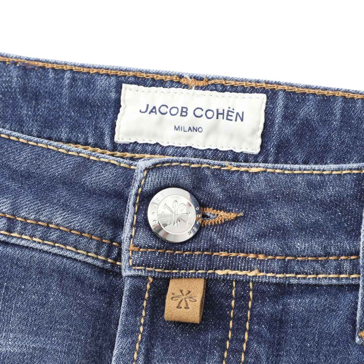 JACOB COHEN ヤコブコーエン ボタンフライジーンズ/PANT 5 PKT SLIM FIT NICK ニック メンズ