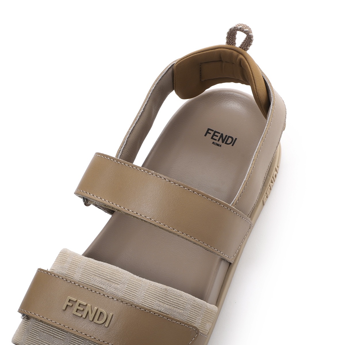 FENDI フェンディ サンダル/KIDS キッズ ガールズ/FFロゴ モノグラム