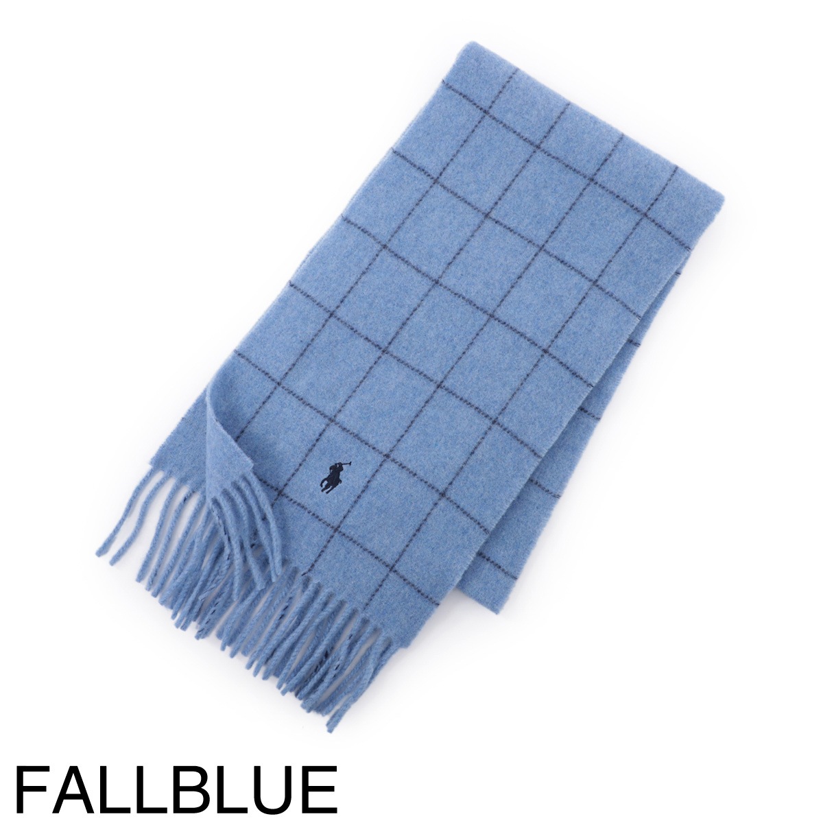 POLO RALPH LAUREN ポロラルフローレン マフラー/REVERSIBLE WINDOWPANE SCARF メンズ