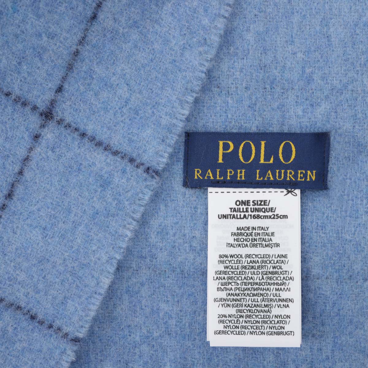 POLO RALPH LAUREN ポロラルフローレン マフラー/REVERSIBLE WINDOWPANE SCARF メンズ