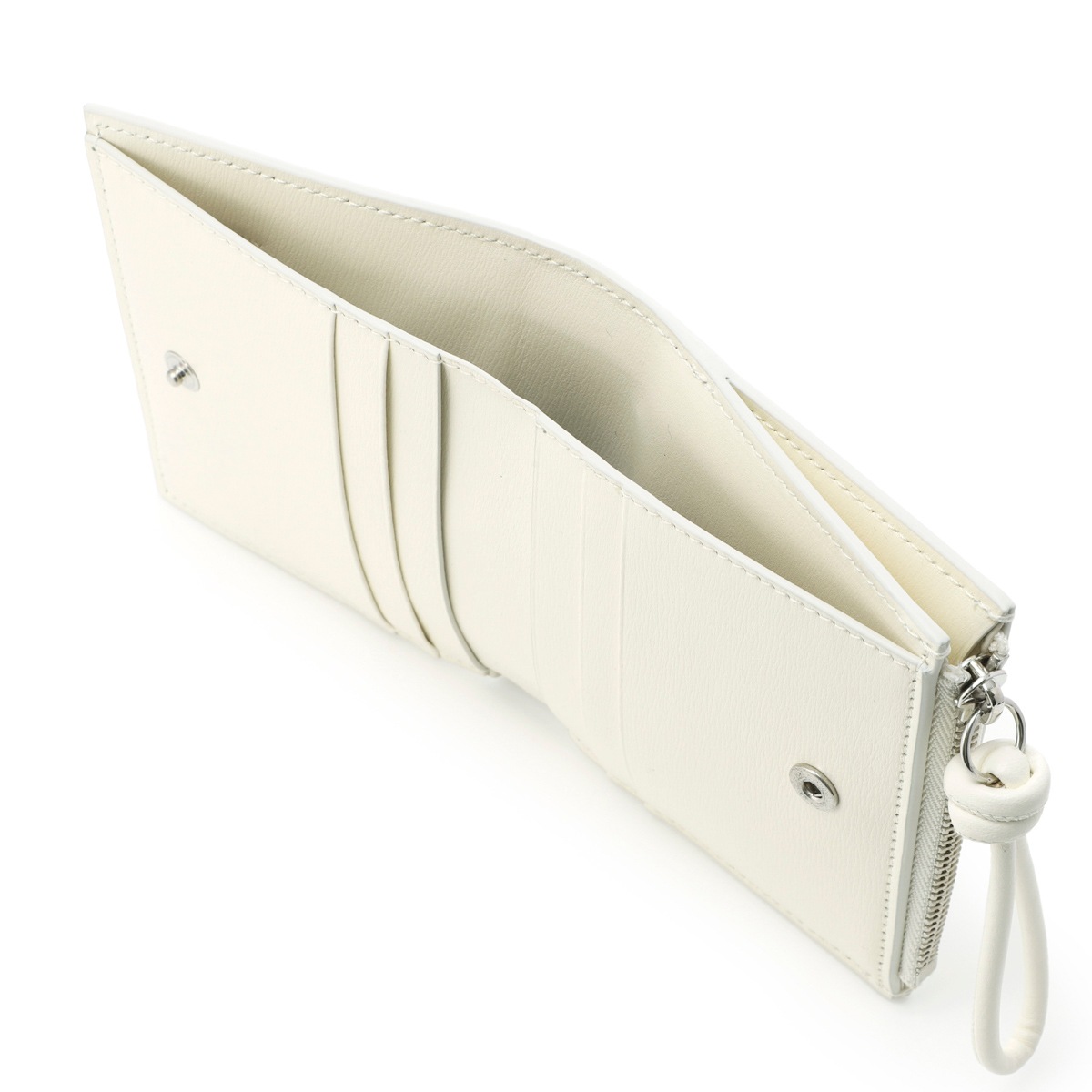 JIL SANDER ジルサンダー 2つ折り財布 小銭入れ付き/MINI FRENCH WALLET GIRO レディース