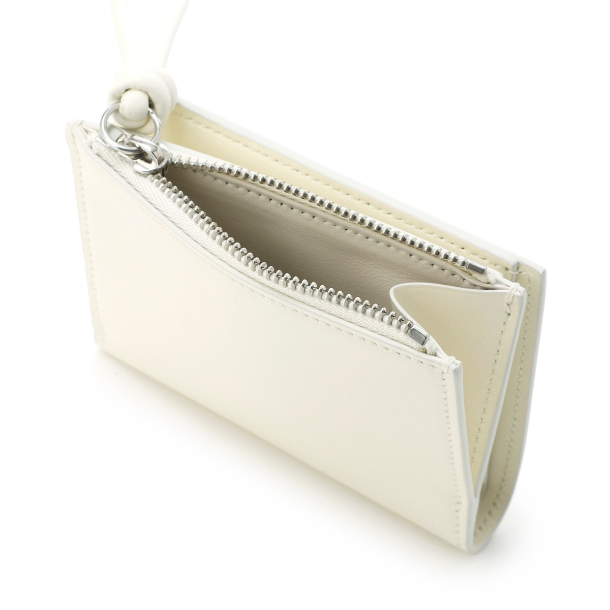 JIL SANDER ジルサンダー 2つ折り財布 小銭入れ付き/MINI FRENCH WALLET GIRO レディース