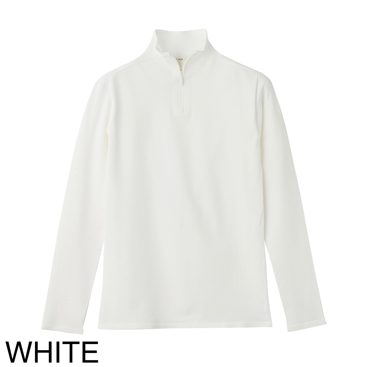 THE ROW GIDEON TOP DOVE WHITEクルーネックカットソー Dolino Tシャツ