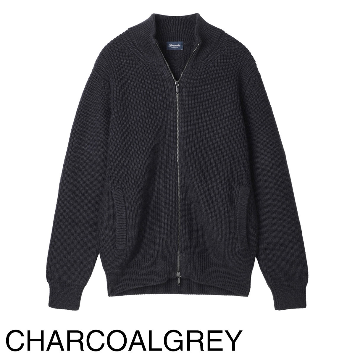 DRUMOHR ドルモア ジップアップ カーディガン/ドライバーズニット