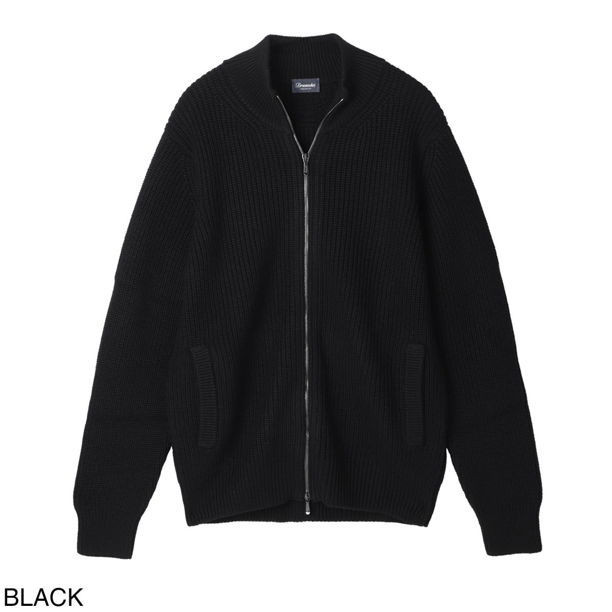 DRUMOHR ドルモア ジップアップ カーディガン/ドライバーズニット