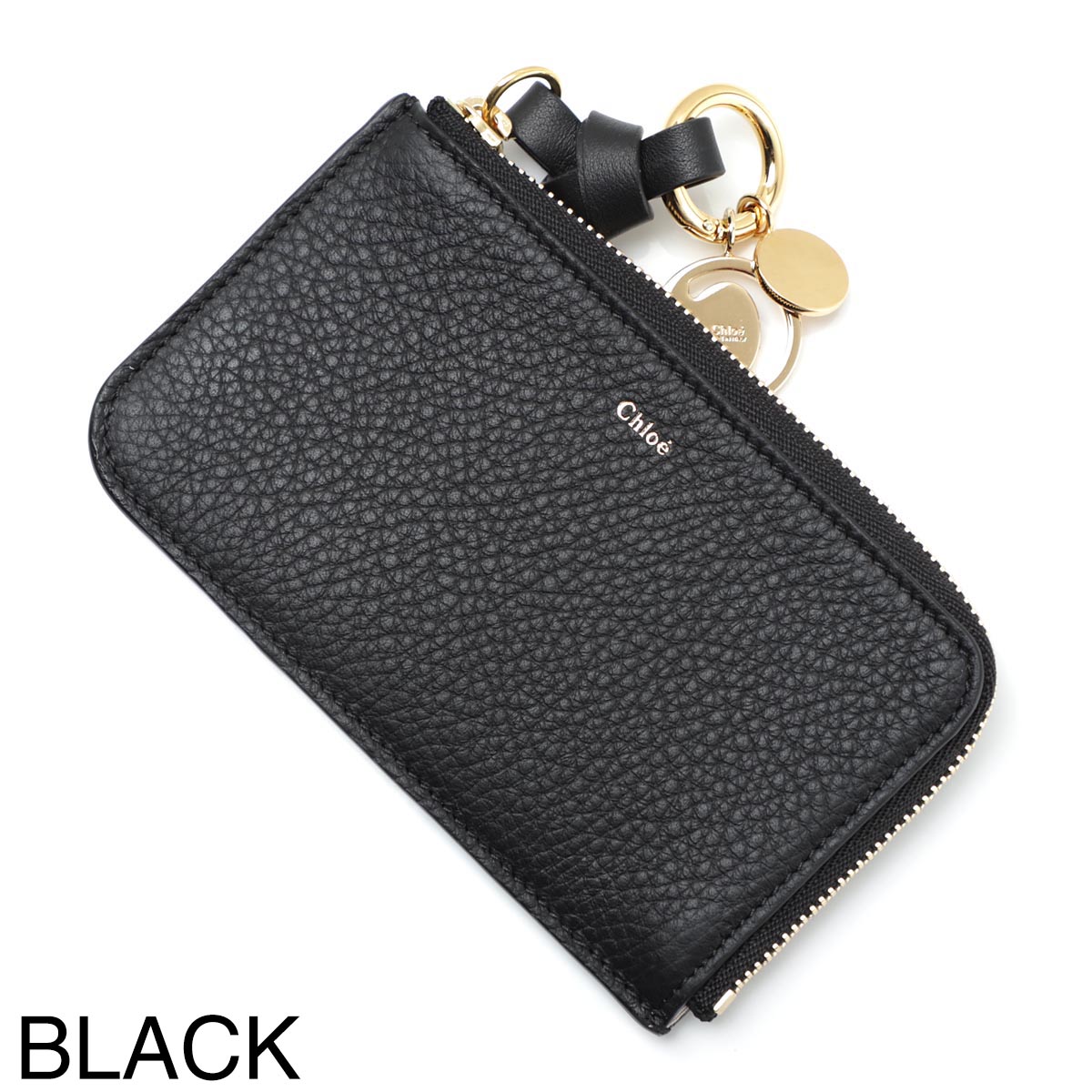 ⚪︎Chloé ケース　アルファベット　水色 Chloe クロエ コインケース/ALPHABET アルファベット レディース