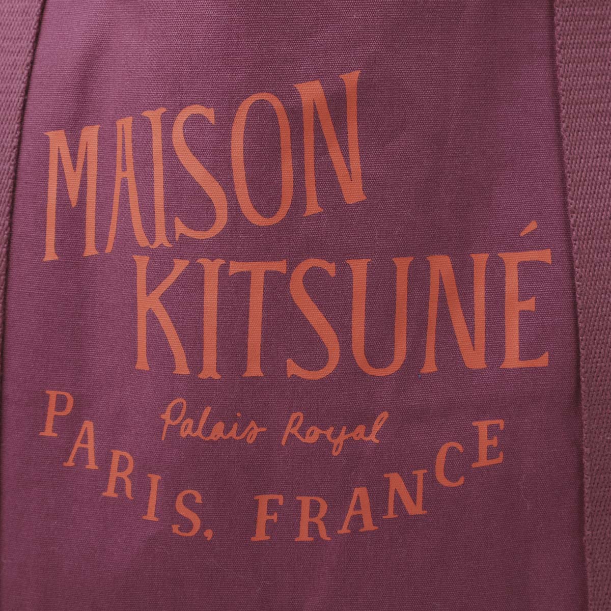 アウトレット】MAISON KITSUNE メゾンキツネ トートバッグ/パレ 